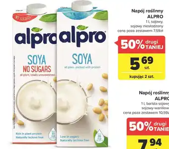 Carrefour Napój sojowy alpro oferta