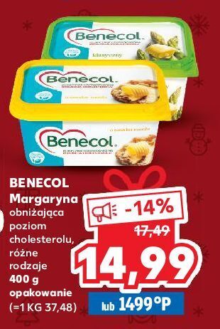 Kaufland Margaryna benecol o smaku masła oferta