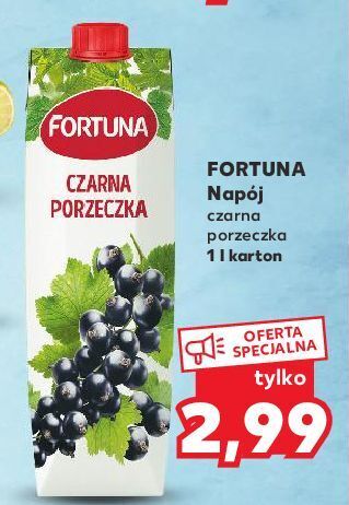 Kaufland Nektar czarna porzeczka fortuna oferta