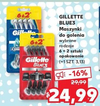 Kaufland Maszynka do golenia gillette blue 3 comfort oferta