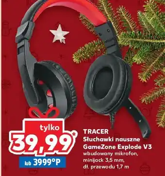 Kaufland Słuchawki gamezone explode v3 tracer oferta