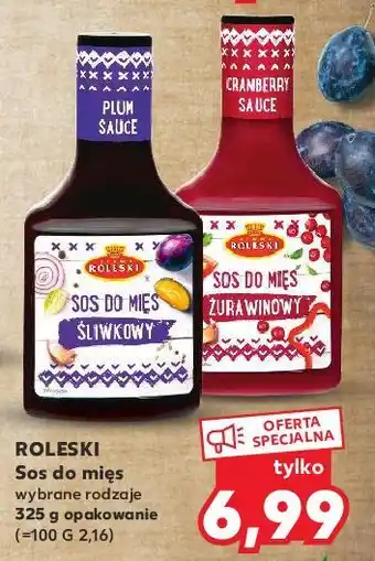 Kaufland Sos do mięs żurawinowy roleski oferta