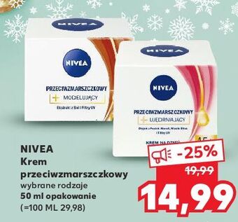 Kaufland Krem modelujący na dzień 65+ nivea anti-wrinkle oferta