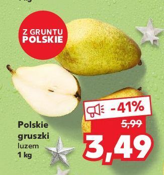 Kaufland Gruszki oferta