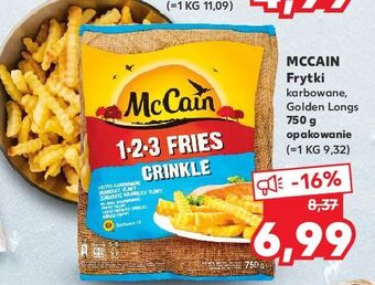 Kaufland Frytki crinkle mccain 1-2-3 oferta