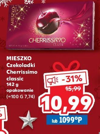 Kaufland Bombonierka classic mieszko cherrissimo oferta