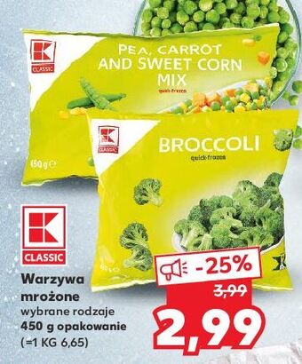 Kaufland Brokuły k-classic oferta