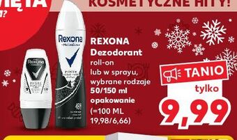 Kaufland Antyperspirant black + white rexona invisible oferta