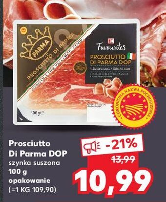 Kaufland Szynka włoska prosciutto k-classic favourites oferta