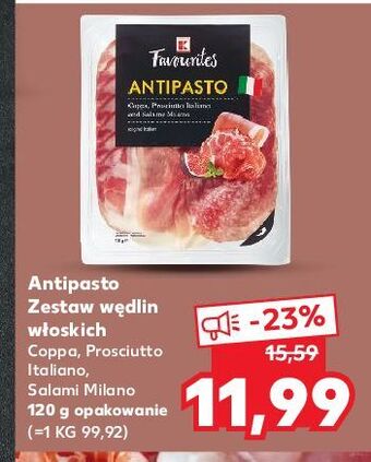 Kaufland Antipasto k-classic favourites oferta