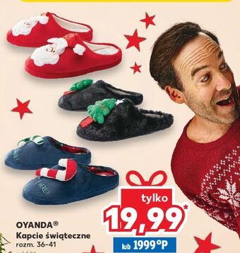 Kaufland Kapcie damskie 36-41 oyanda oferta