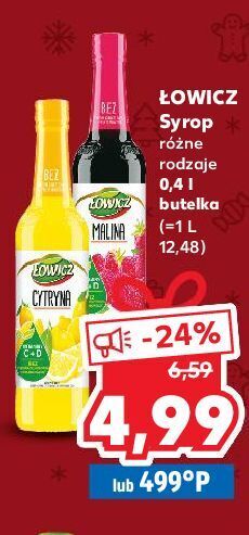 Kaufland Syrop malinowy łowicz oferta