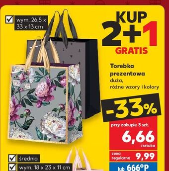 Kaufland Torebka prezentowa oferta