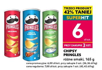 Dealz Chipsy salt & vinegar pringles oferta