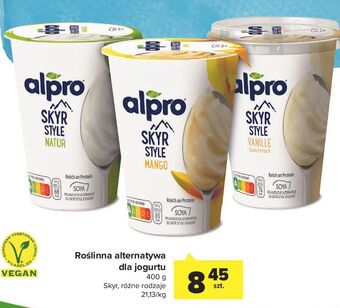 Carrefour Jogurt wanilia alpro skyr style oferta
