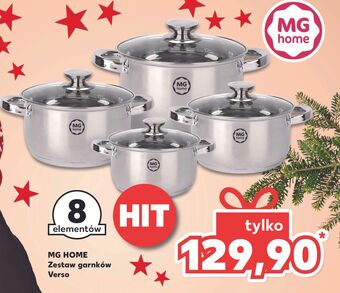 Kaufland Komplet garnków verso mg home oferta