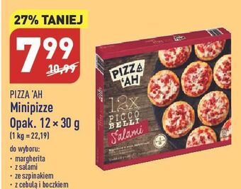 ALDI Mini pizza ze szpinakiem pizza'ah oferta
