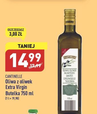 ALDI Oliwa z oliwek extra vergine cantinelle oferta
