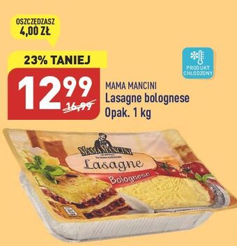 ALDI Lasagne bolognese mama mancini oferta