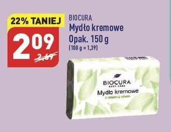 ALDI Mydło kremowe z olejem oliwek biocura oferta