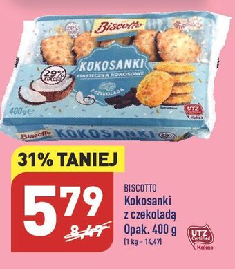 ALDI Kokosanki z czekoladą biscotto oferta