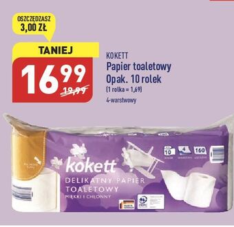ALDI Papier toaletowy kokett oferta