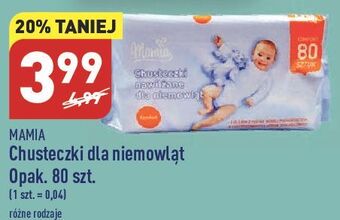 ALDI Chusteczki dla niemowląt comfort mamia oferta