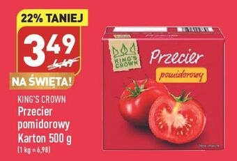 ALDI Przecier pomidorowy king's crown (aldi) oferta