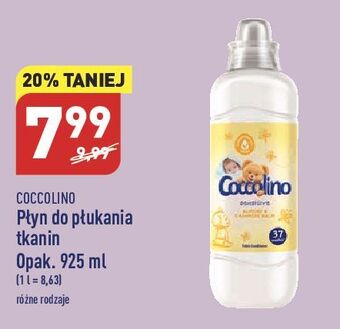 ALDI Płyn do płukania sensitive almond & cashmere coccolino oferta