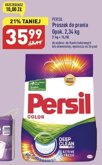 ALDI Proszek do prania deep clean persil regular oferta