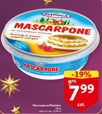 Auchan Ser mascarpone piątnica oferta