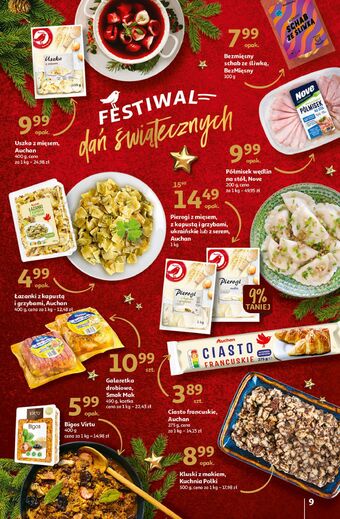 Auchan Schab ze śliwką bezmięsny oferta