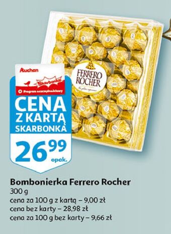 Auchan Praliny ferrero rocher oferta