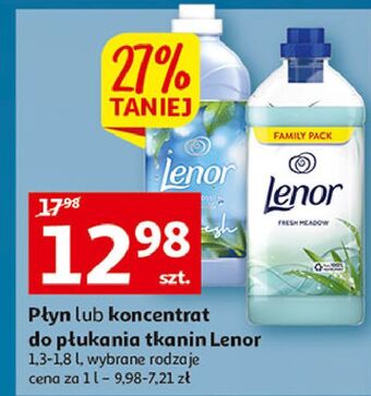 Auchan Płyn do płukania fresh meadow lenor classic oferta