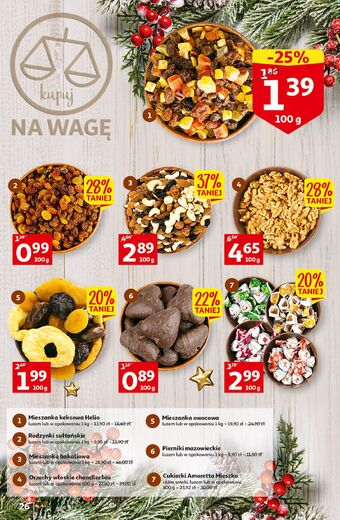 Auchan Mieszanka keksowa helio oferta