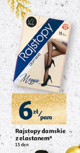 Auchan Rajstopy damskie 15 den oferta