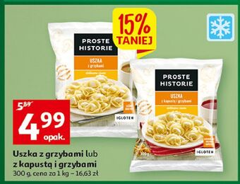 Auchan Uszka z grzybami iglotex proste historie oferta