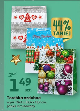 Auchan Torebka prezentowa oferta