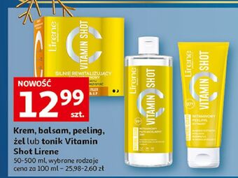 Auchan Peeling do twarzy witaminowy lirene vitamin shot oferta