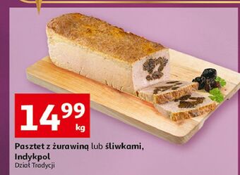 Auchan Pasztet z żurawiną indykpol oferta