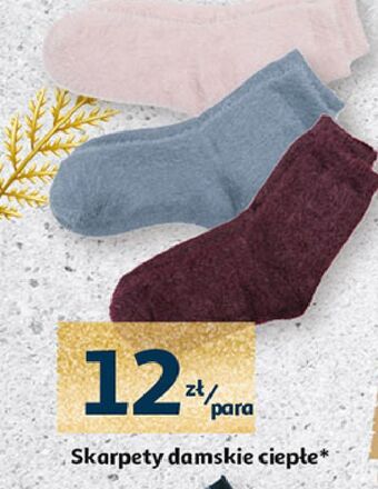Auchan Skarpety damskie ciepłe oferta
