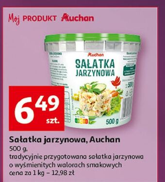 Auchan Sałatka jarzynowa auchan oferta