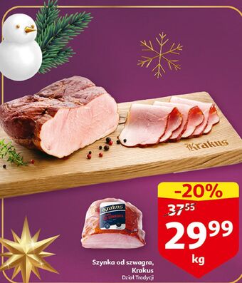 Auchan Szynka od szwagra krakus animex oferta