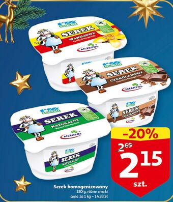 Auchan Serek naturalny rolmlecz oferta