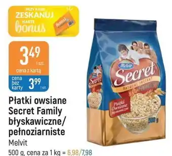 E.Leclerc Płatki owsiane błyskawiczne melvit secret oferta