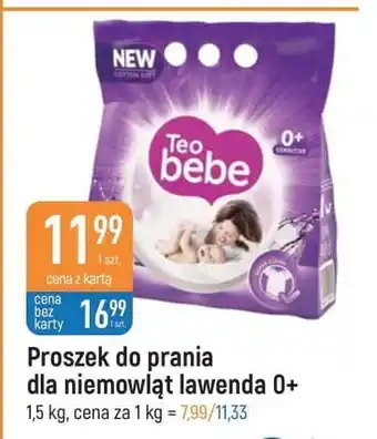 E.Leclerc Proszek do prania lawenda teo bebe oferta