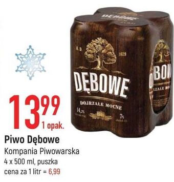 E.Leclerc Piwo dębowe dojrzałe mocne oferta