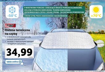 Lidl Osłona termiczna na szybę ultimate speed oferta