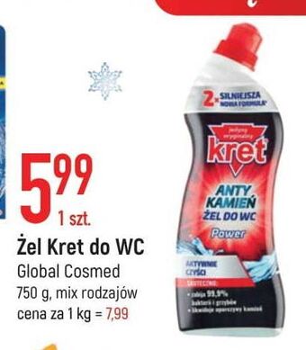 E.Leclerc Żel do wc usuwa kamień kret oferta