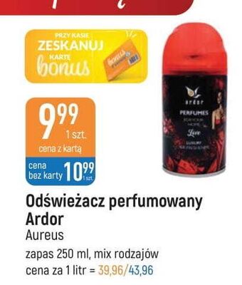 E.Leclerc Odświeżacz powietrza love ardor oferta